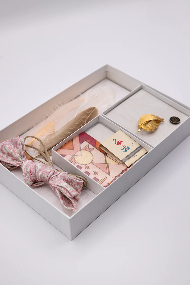 Bohemian Hat Styling Kit - Leaf Brooch - Image 3