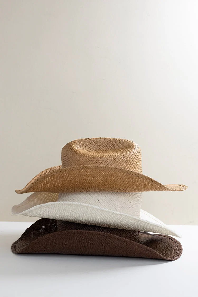 Brooks Straw Cowboy Hat - Tan - Image 9