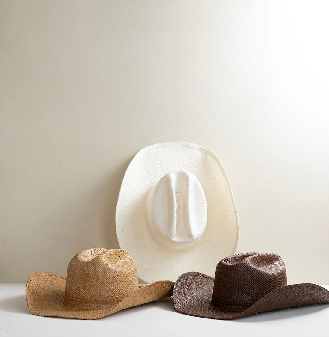 Brooks Straw Cowboy Hat - White - Image 4