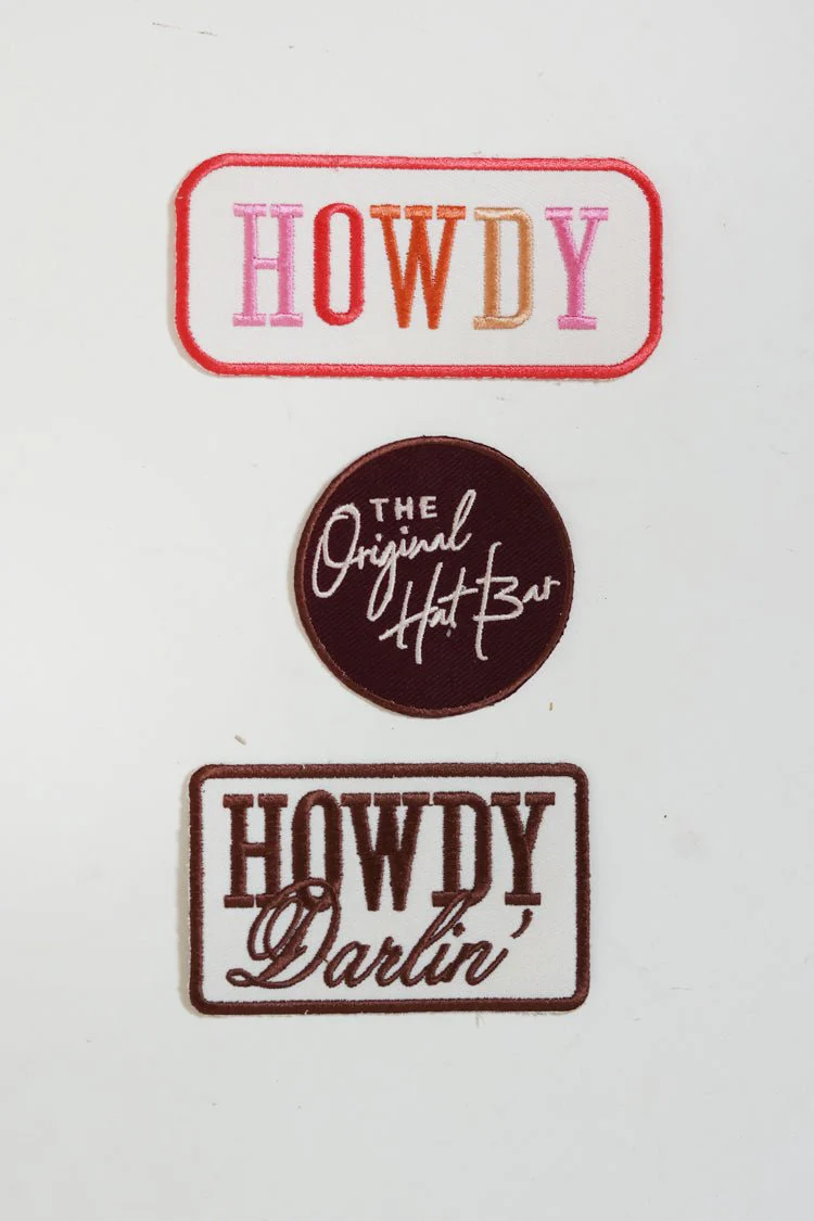Brown "Howdy Darlin'" Patch - Image 3