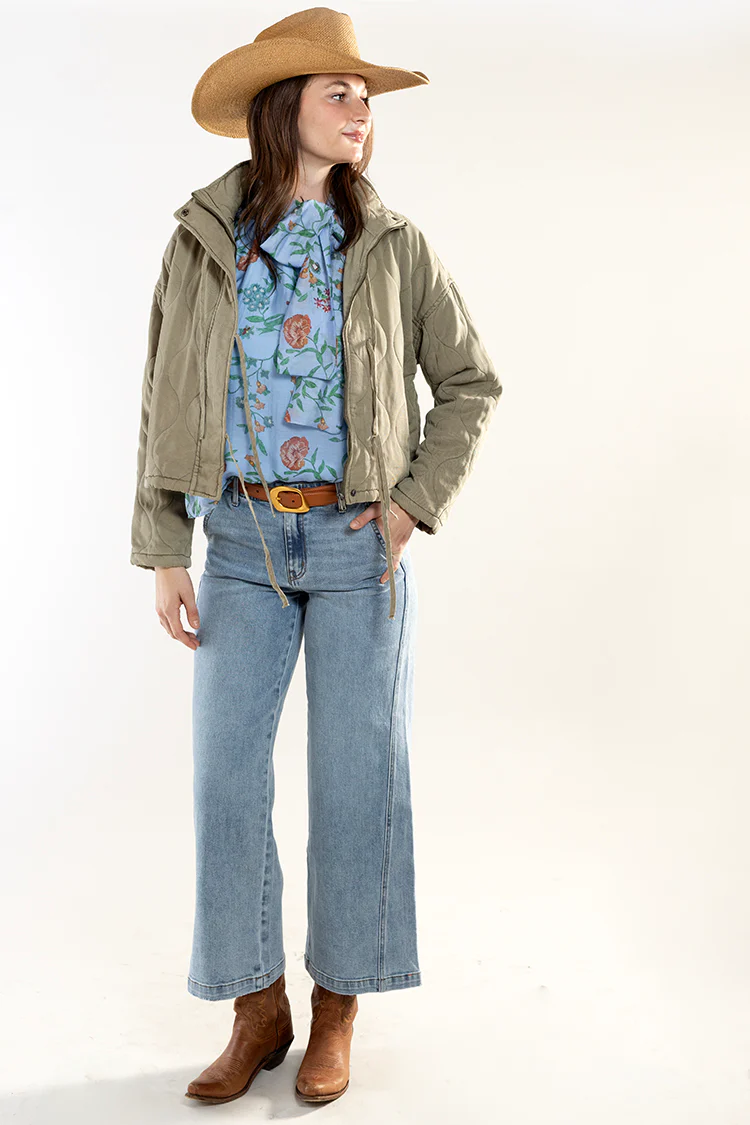 Classic Belt with Asymmetrical Buckle - Brown