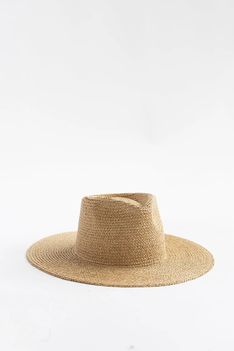 Coastal Straw Wide-Brim Hat