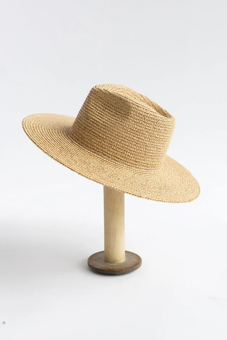 Coastal Straw Wide-Brim Hat - Image 4