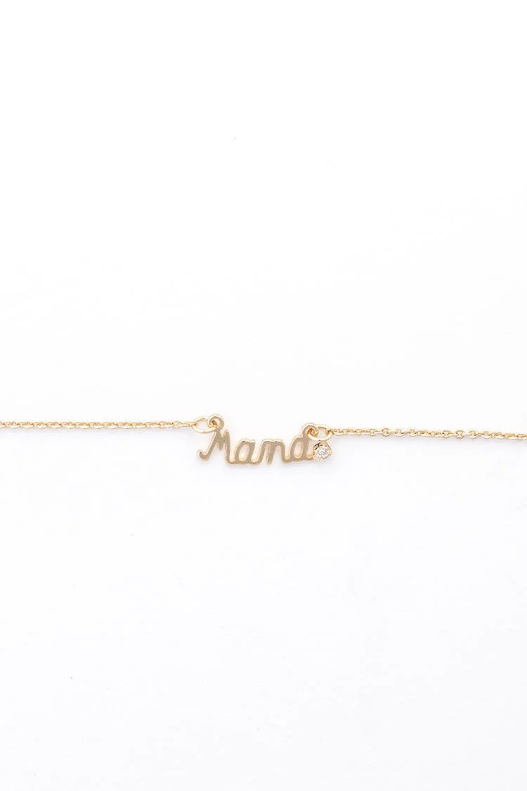 Dainty Mama Necklace - Image 2
