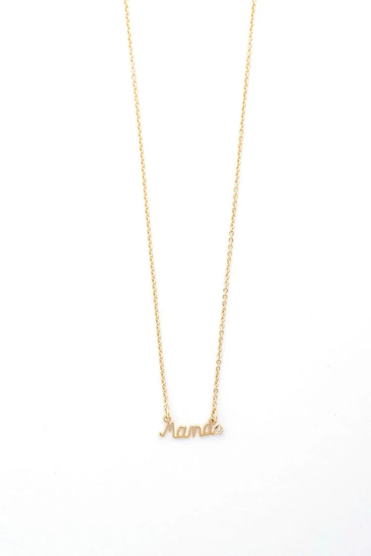 Dainty Mama Necklace - Image 3