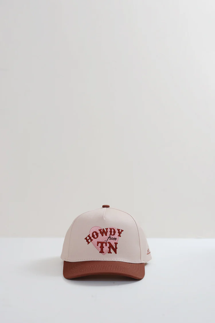 Howdy From TN Trucker Hat - Rust