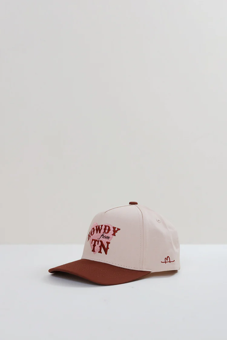 Howdy From TN Trucker Hat - Rust - Image 2