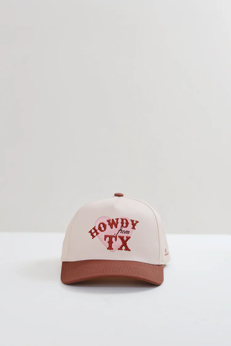 Howdy From TX Trucker Hat - Rust - Image 2