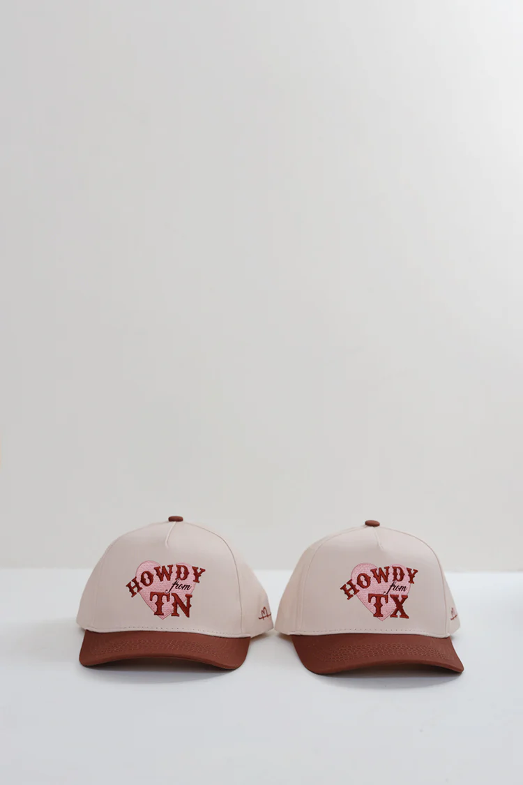 Howdy From TX Trucker Hat - Rust - Image 3