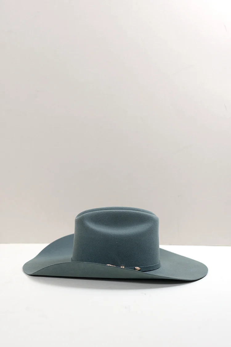 Jenner Cowboy Cashmere Wool Hat - Steel - Image 2