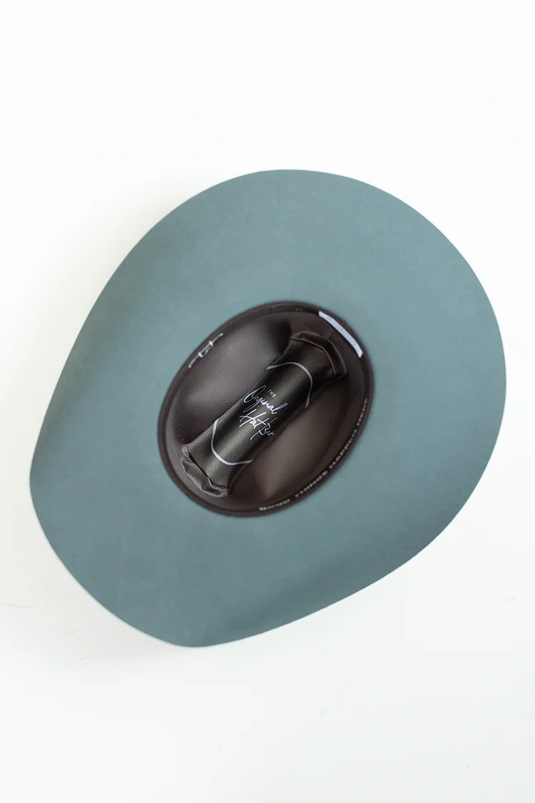 Jenner Cowboy Cashmere Wool Hat - Steel - Image 7