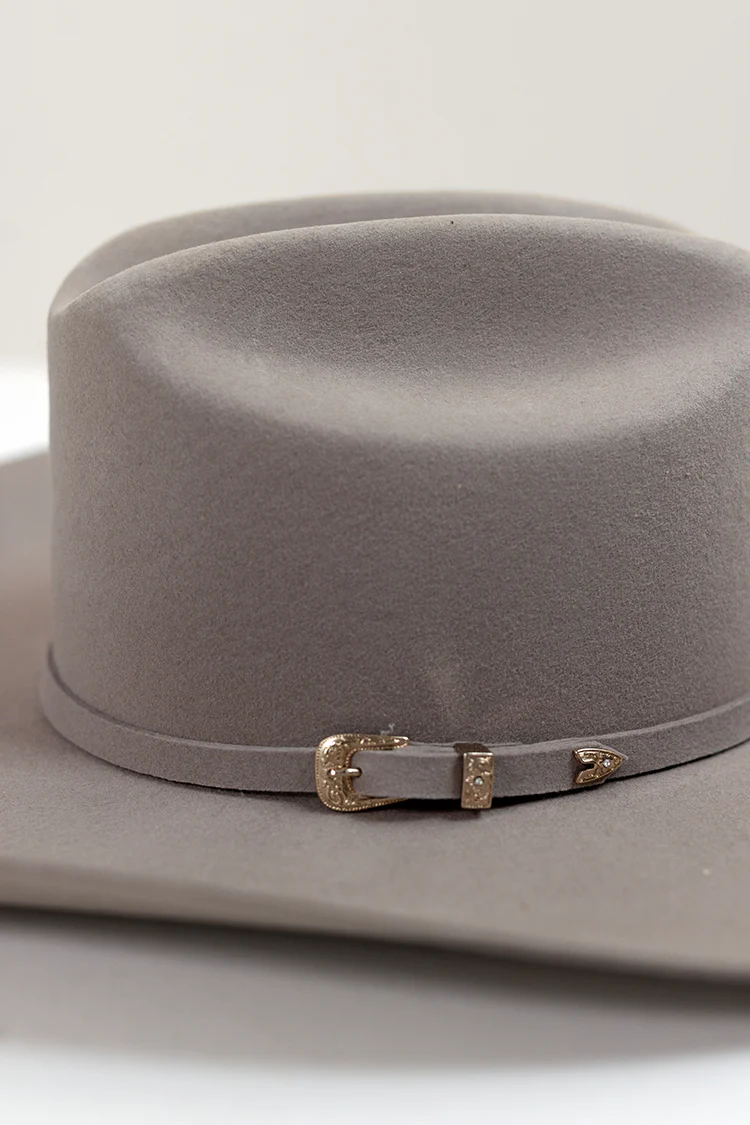 Jenner Cowboy Cashmere Wool Hat - Stone - Image 10