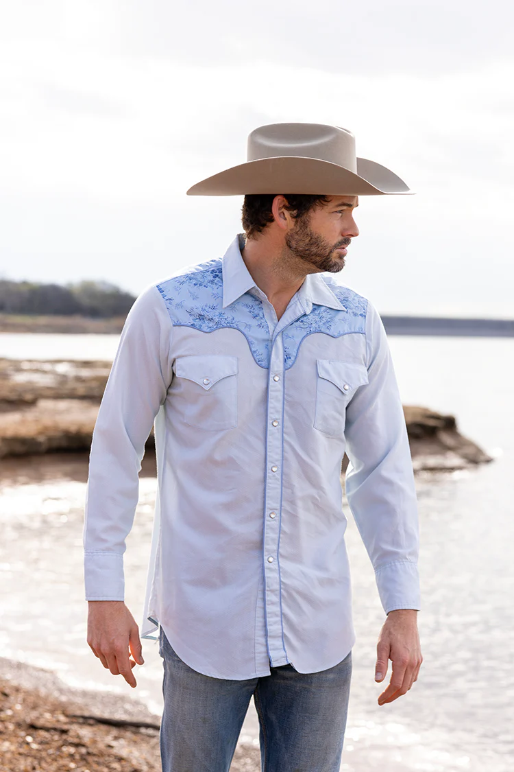 Jenner Cowboy Cashmere Wool Hat - Stone - Image 3