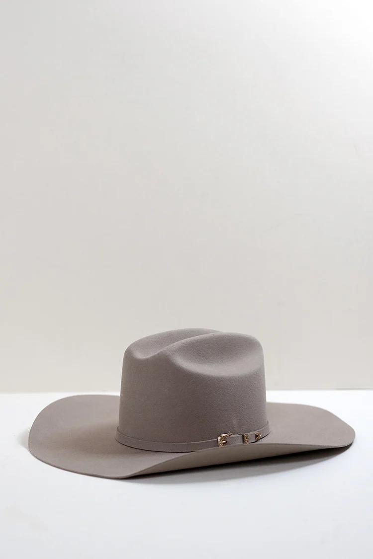 Jenner Cowboy Cashmere Wool Hat - Stone - Image 5