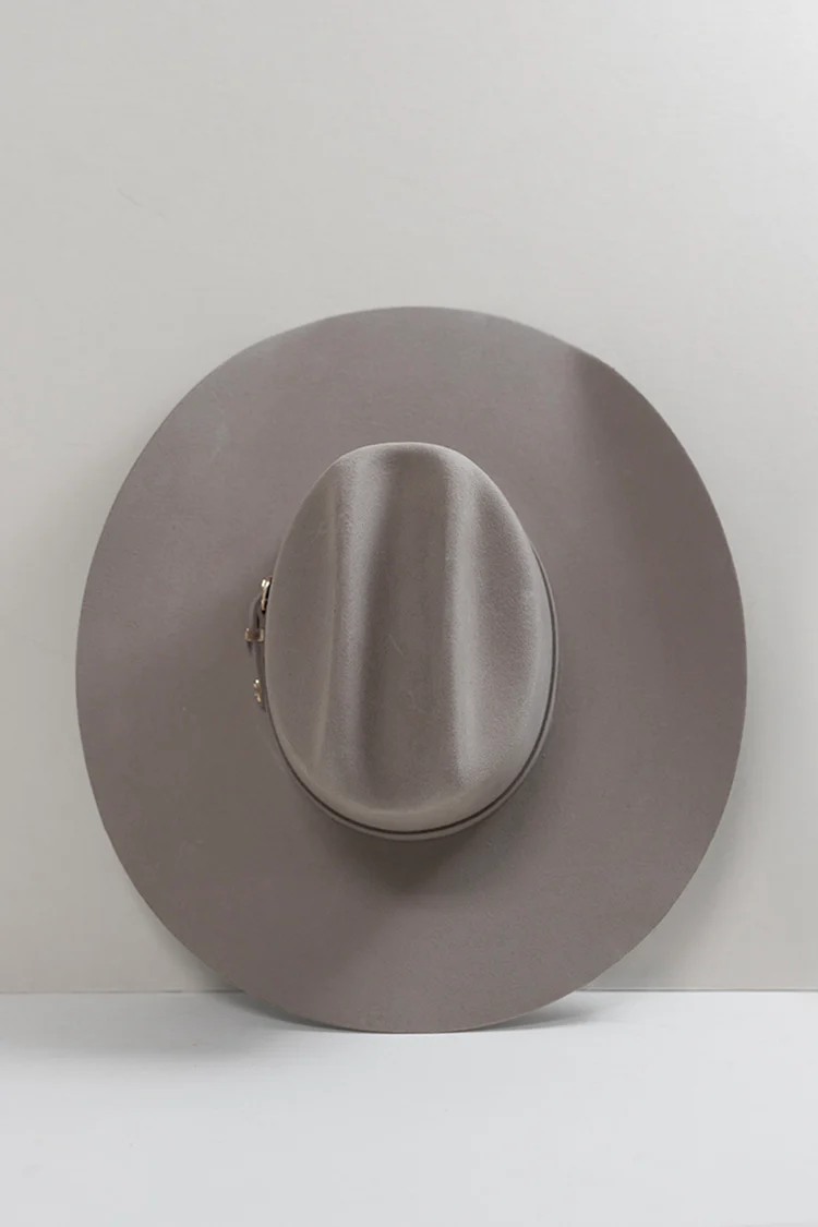 Jenner Cowboy Cashmere Wool Hat - Stone - Image 7