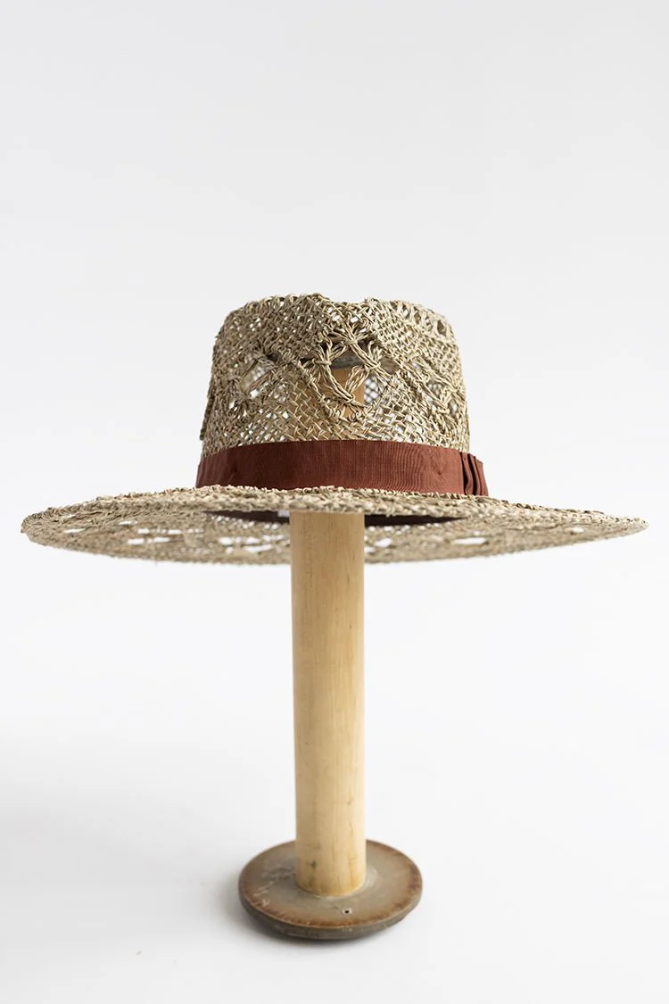 Lainey Straw Wide-Brim Hat - Image 4