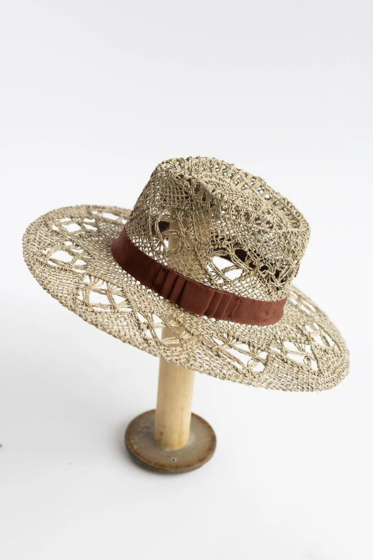 Lainey Straw Wide-Brim Hat - Image 7