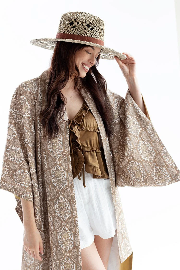 Lainey Straw Wide-Brim Hat - Image 9