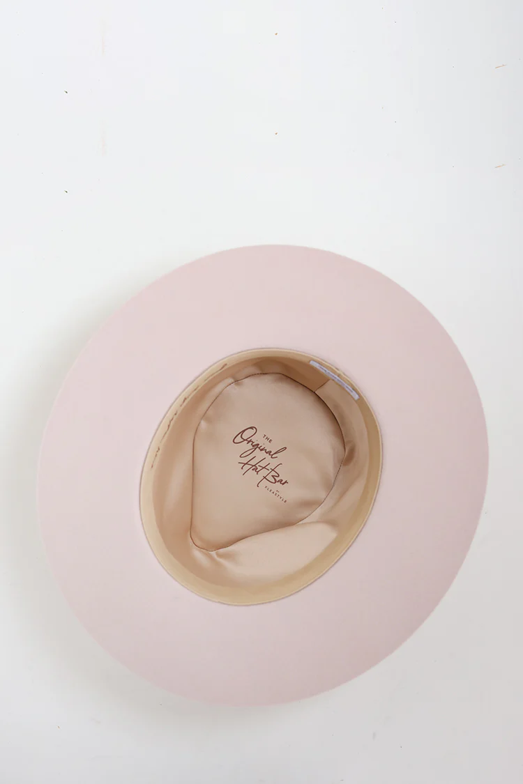 Lenny Wool Short-Brim Hat - Blush - Image 4