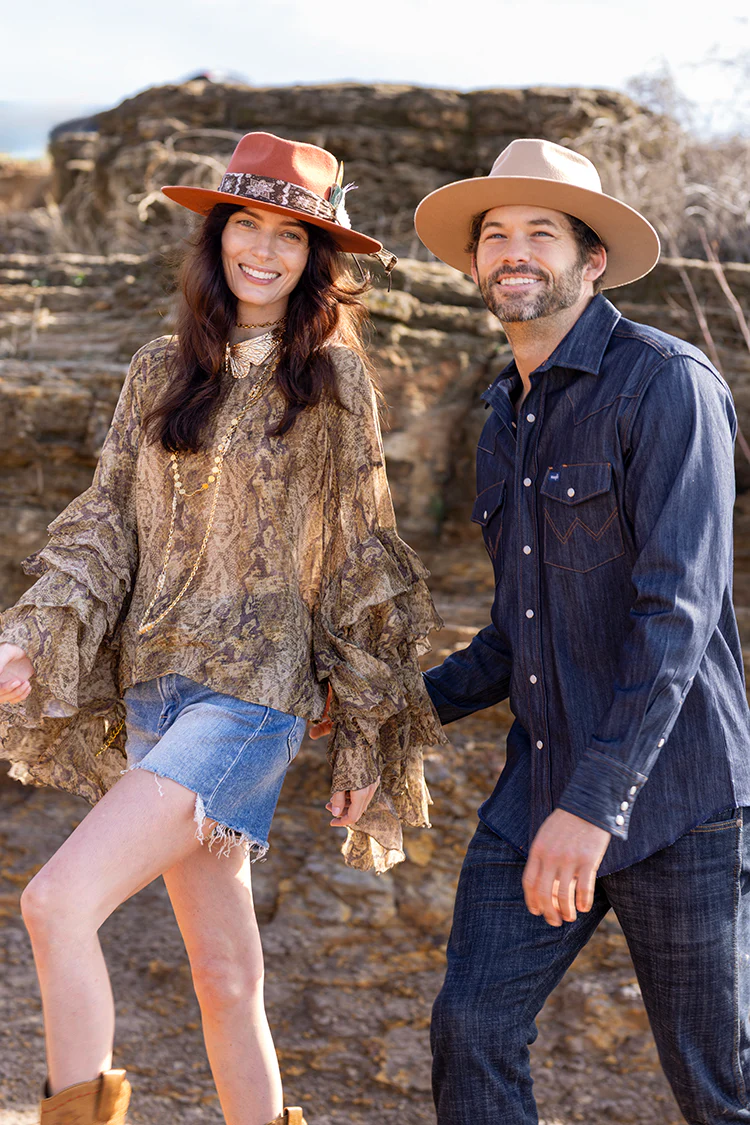 Lenny Wool Short-Brim Hat - Rust - Image 8