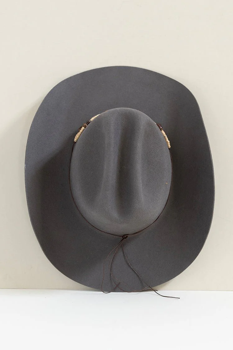 Double Strand Neutral Beaded Hat Band - Image 5