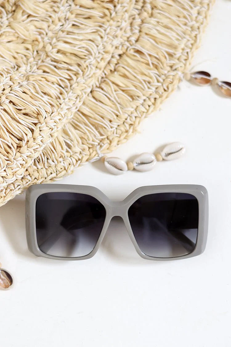 Oversized Square Acetate Sunglasses - Image 6