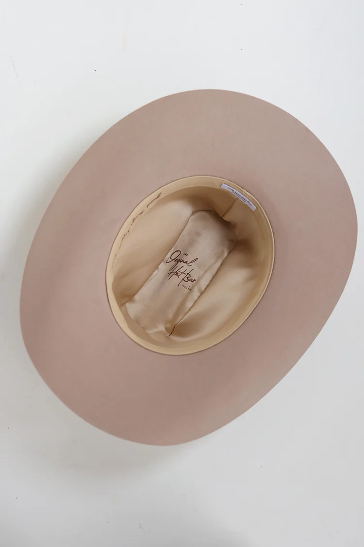 Rider Wool Cowboy Hat - Beige - Image 5