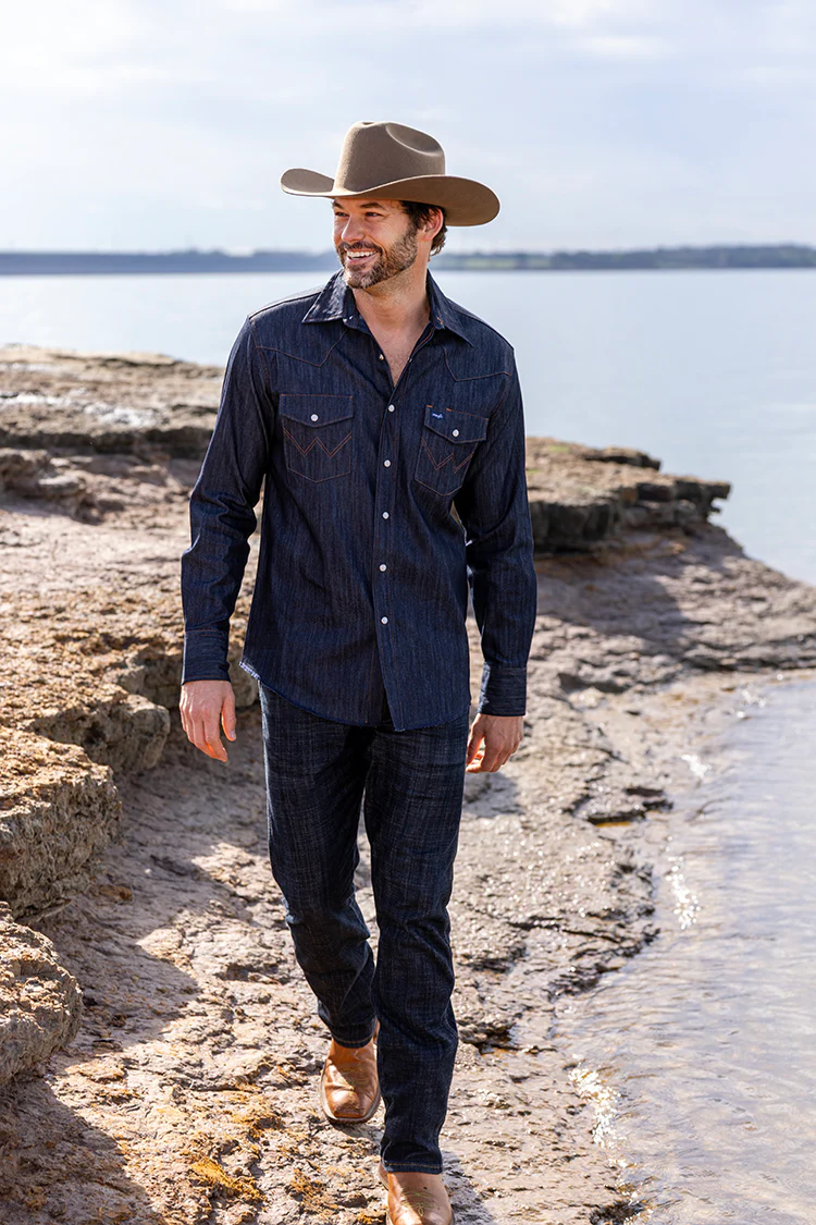 Rider Wool Cowboy Hat - Brown - Image 5