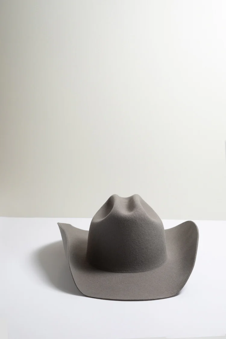 Rider Wool Cowboy Hat - Charcoal Gray - Image 7