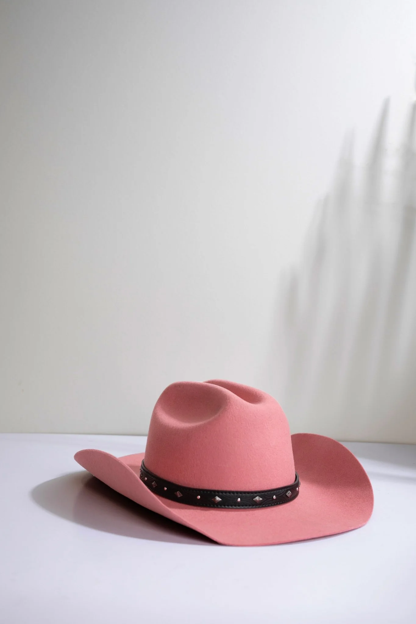 Rider Wool Cowboy Hat - Pink - Image 4
