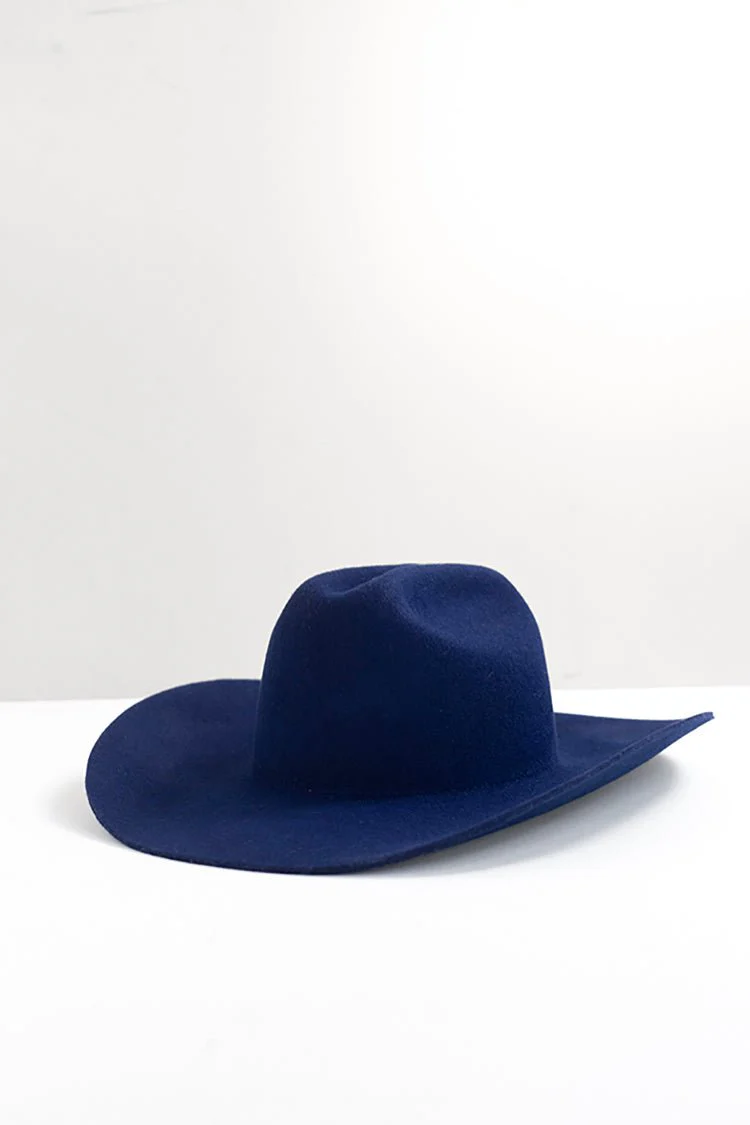 Rider Wool Cowboy Hat - Sapphire - Image 2