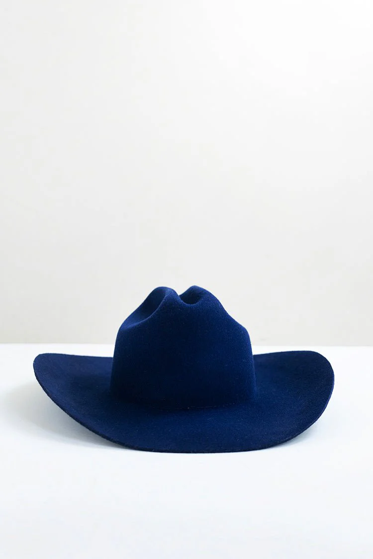 Rider Wool Cowboy Hat - Sapphire - Image 6
