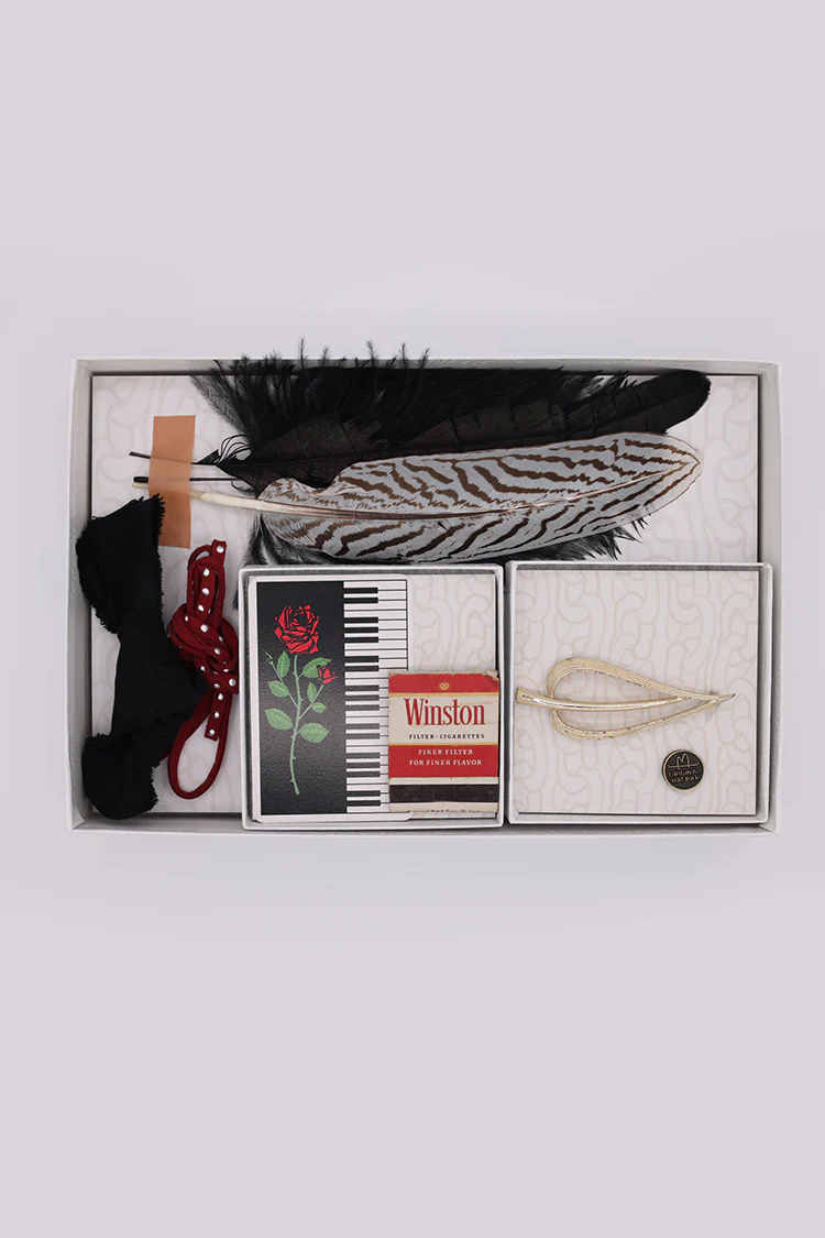 Rocker Hat Styling Kit - Leaf Brooch - Image 3