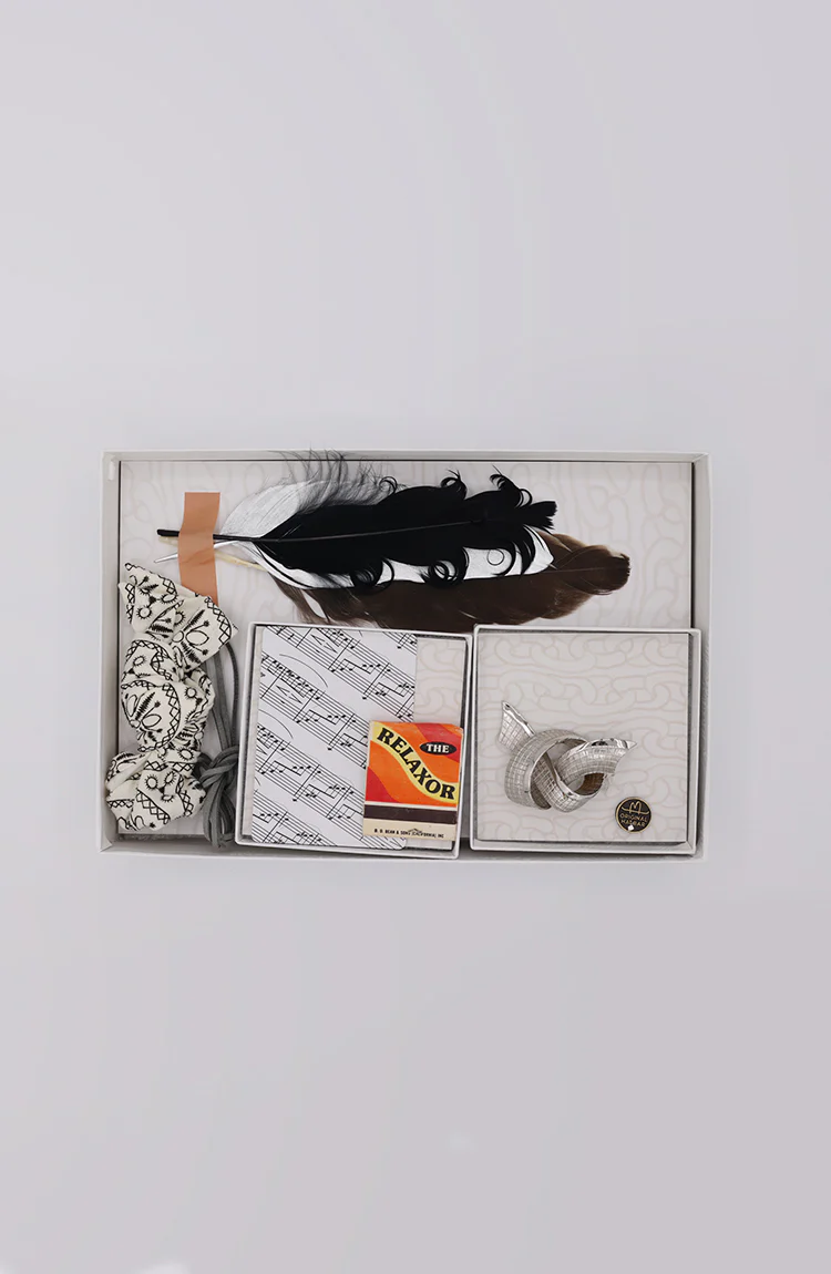 Rocker Hat Styling Kit - Vintage Silver Brooch - Image 2