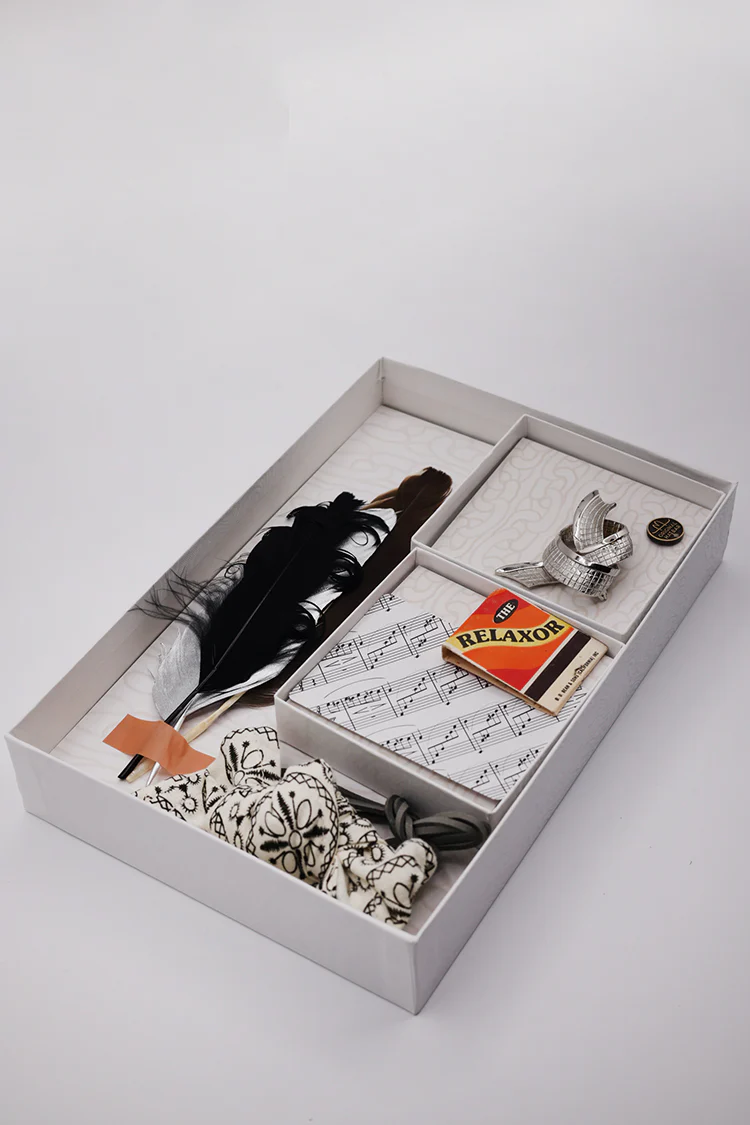 Rocker Hat Styling Kit - Vintage Silver Brooch - Image 3