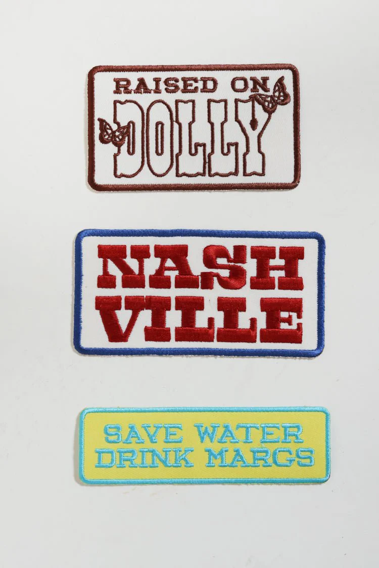 "Save Water Drink Margs" Patch - Image 3