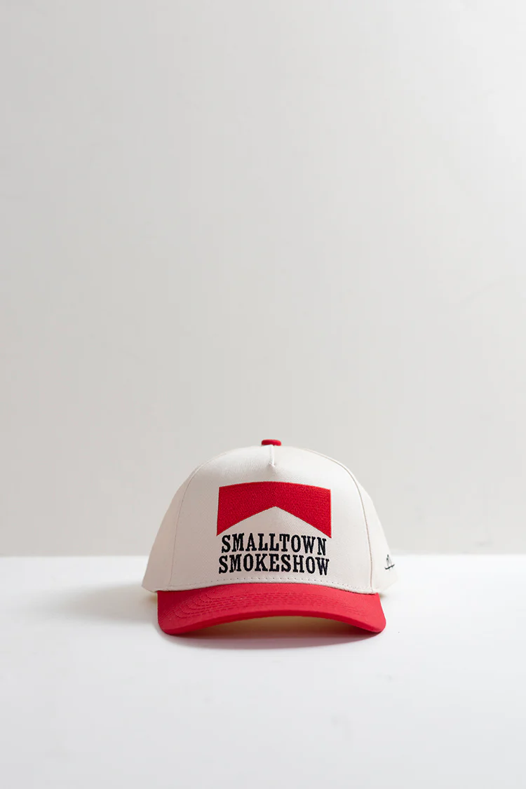 Small Town Smokeshow Trucker Hat - Red