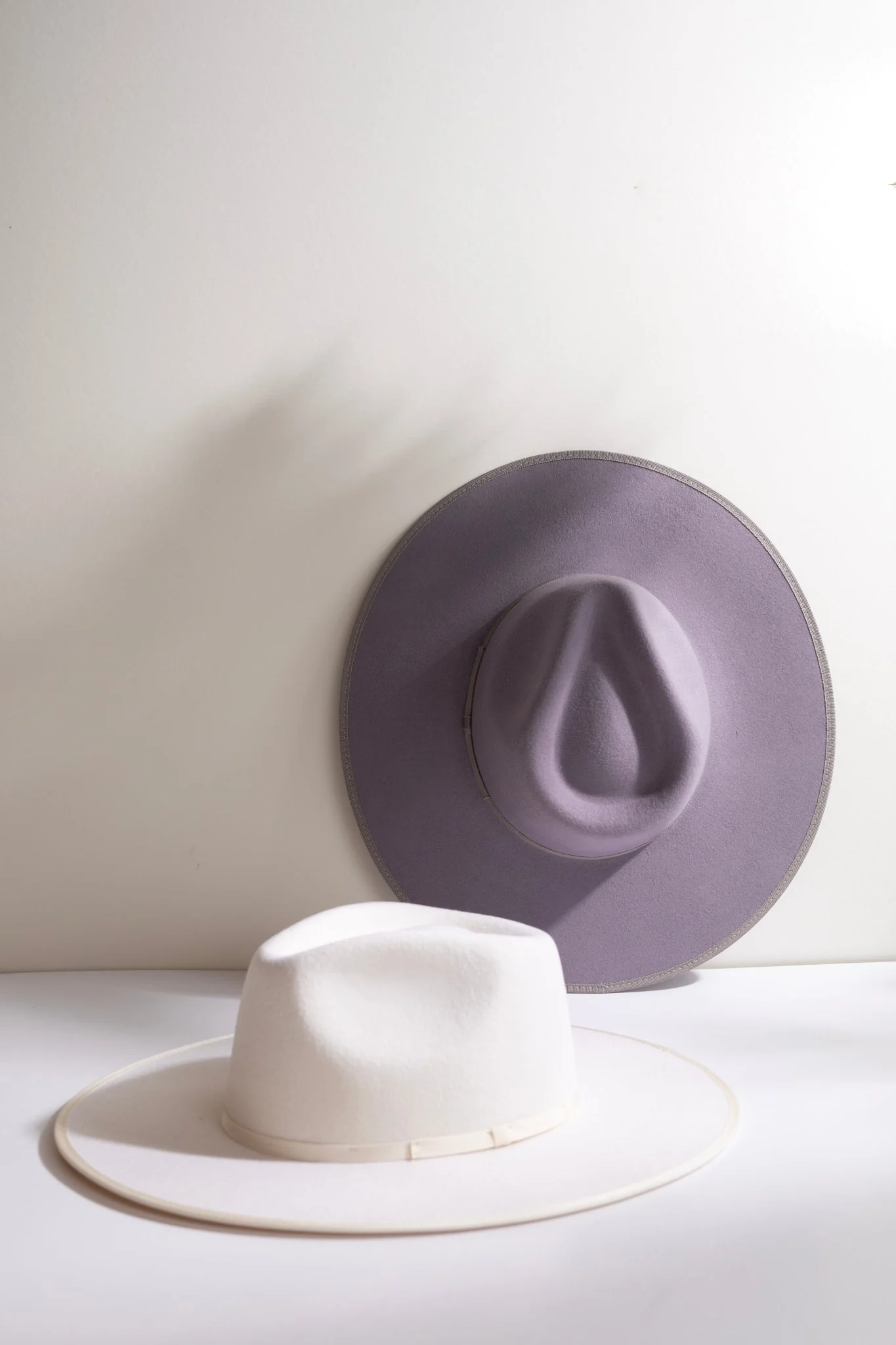 Stevie Wool Wide-Brim Hat - Lavender - Image 4