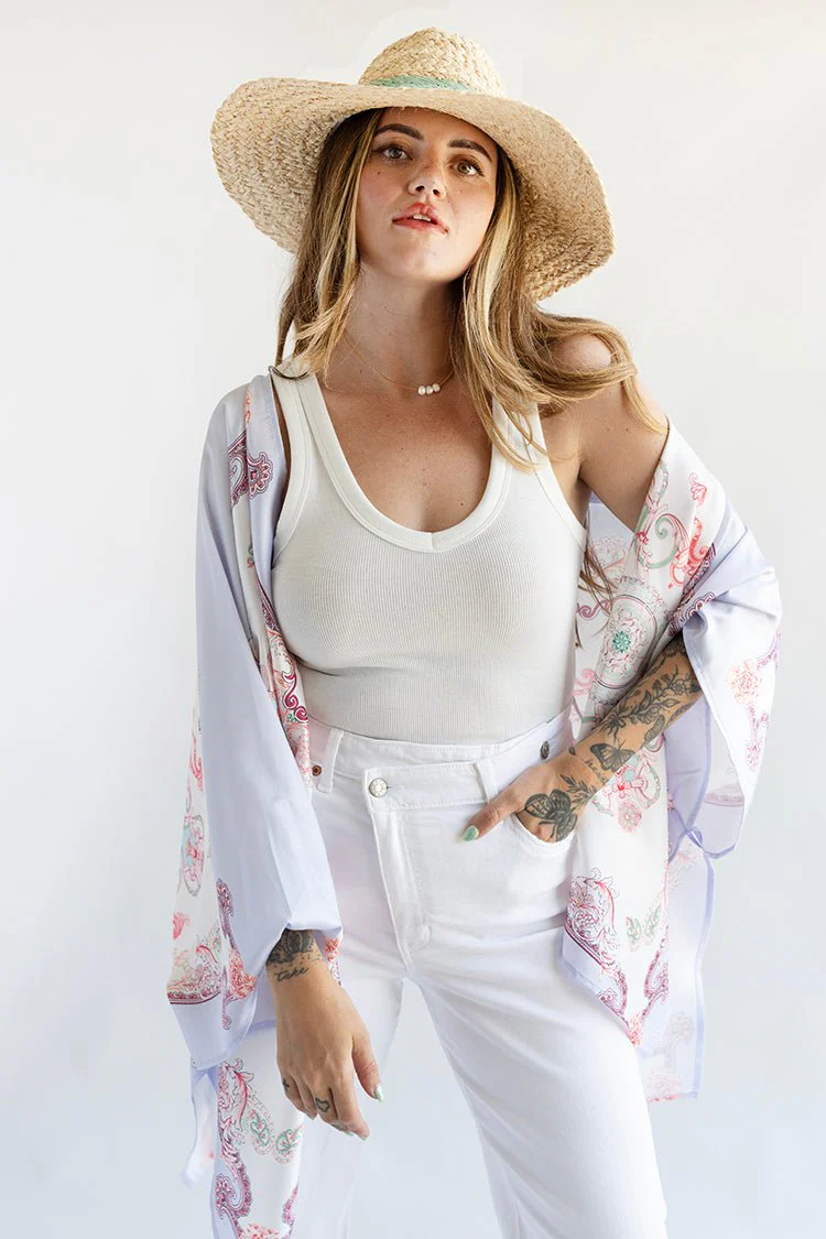 Sundaze Crossover High Rise Straight Jean - Image 5