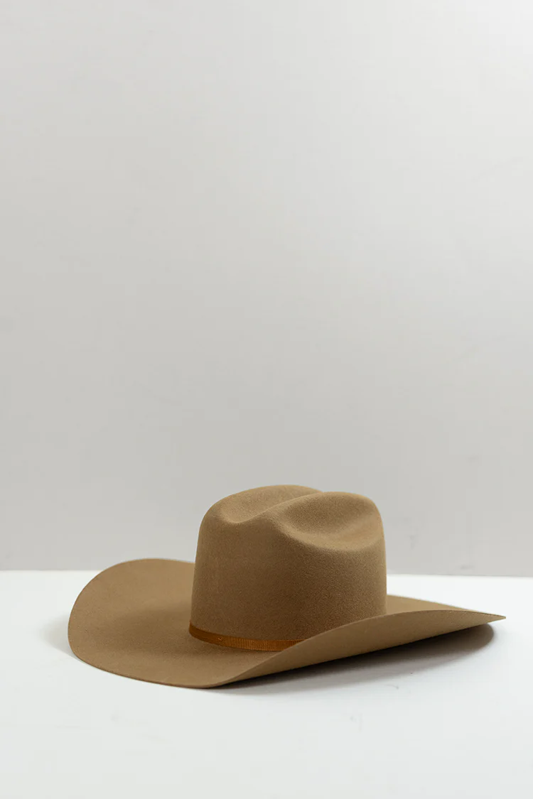 Tex Cowboy Wool Hat - Camel - Image 2