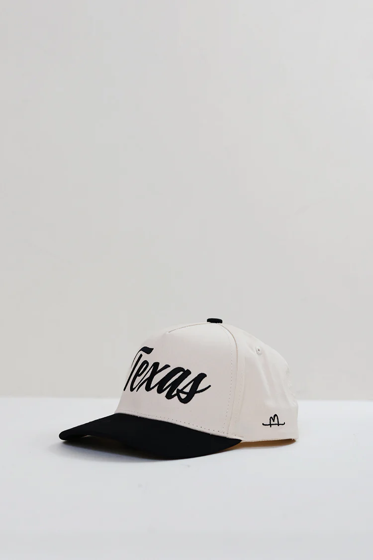 Texas Embroidered Trucker Hat - Black - Image 3