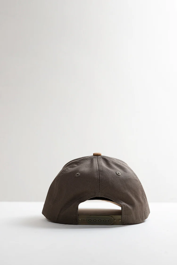 Texas Embroidered Trucker Hat - Gold/Olive - Image 7