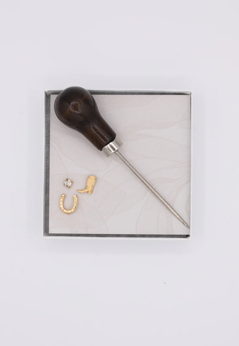 Western Hat Pin Kit - Gold